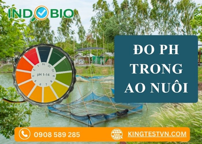 Cách xác định độ pH trong nước ao nuôi 